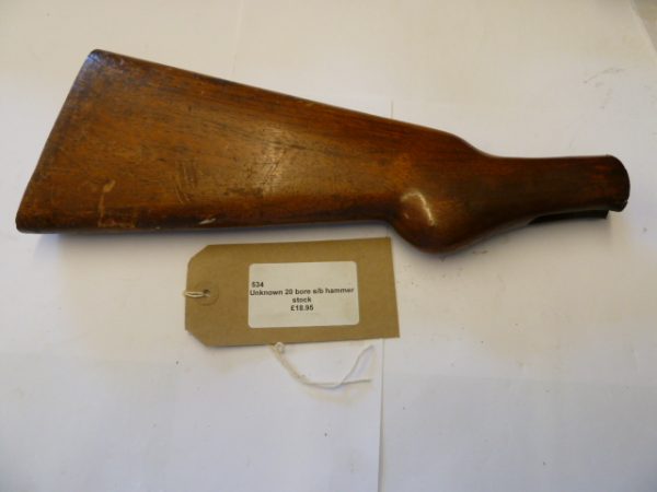 Unknown 20 bore stock