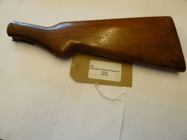 Unknown 20 bore stock