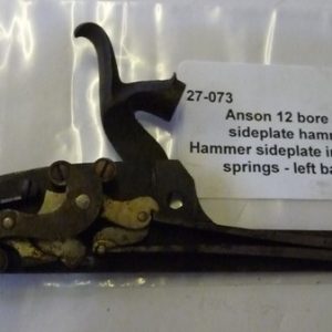 Anson left barrel hammer sideplate