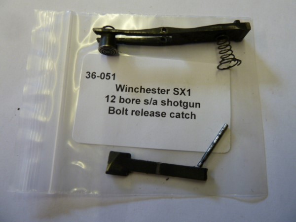 Winchester SX1 bolt release catch
