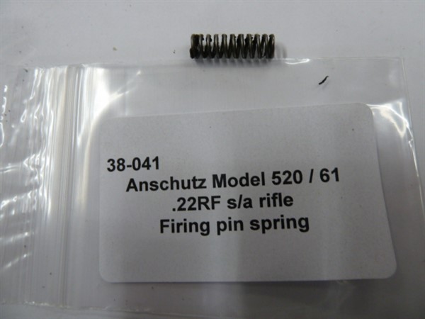 Anschutz 520/61 firing pin spring