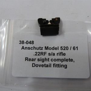 Anschutz 520/61 rear sight