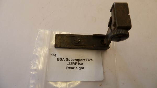 BSA Supersport Five .22LR rear sight