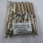 Federal .270 Weatherby Brass Cases