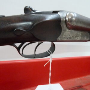 W J Jeffrey 12 bore shotgun
