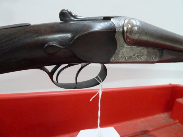 W J Jeffrey 12 bore shotgun