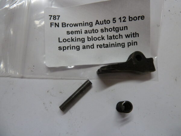 Browning Auto 5 locking block latch
