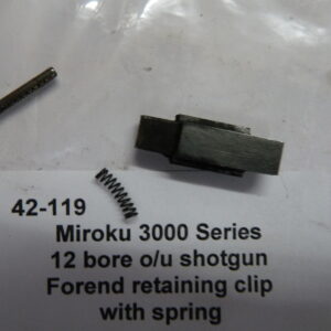 Miroku 3000 series 12 bore top lever hold open spring