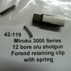 Miroku 3000 series 12 bore top lever hold open spring