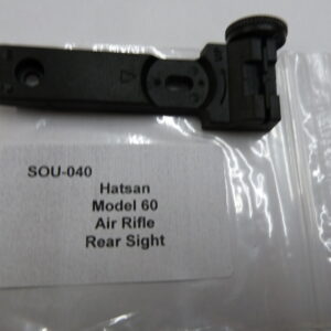 Hatsan Model 60 Air Rifle rear sight