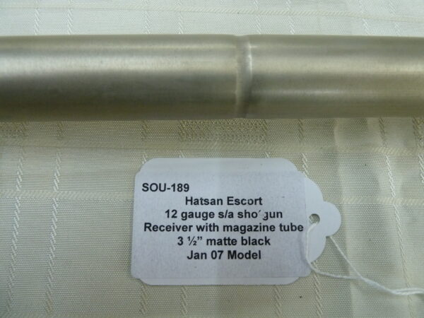 Hatsan Escort 12 gauge Receiver Black Matte