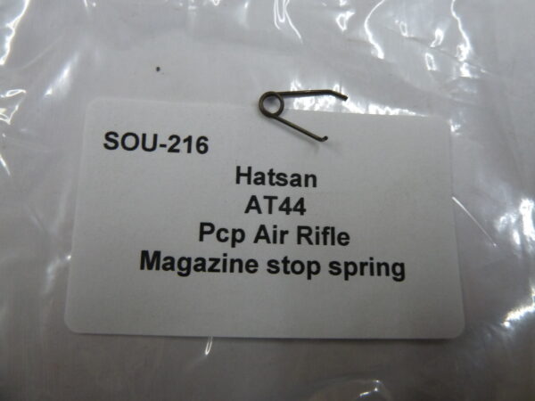 SOU-216 Hatsan AT44 pcp air rifle magazine stop spring Hatsan AT44 magazine stop spring