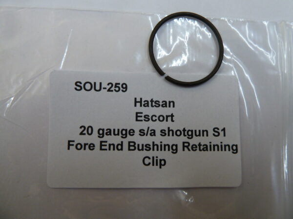 SOU-259 Hasan Escort 20 gauge S1 fore end bushing retaining clip Hatsan Escort Fore End Bushing Retaining Clip