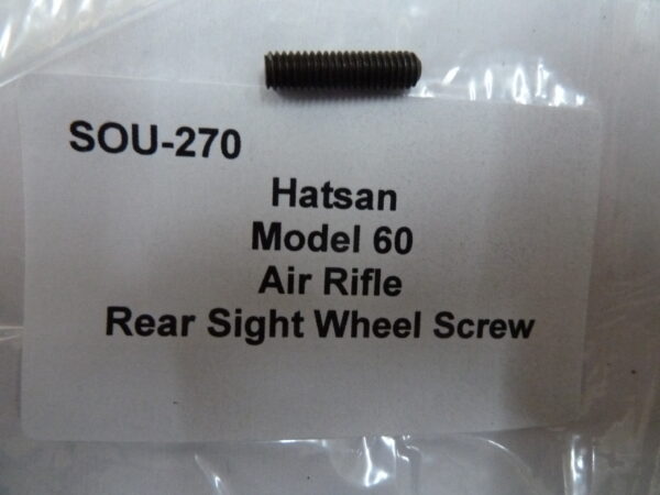 Hatsan Model 60 rear sight wheel screw