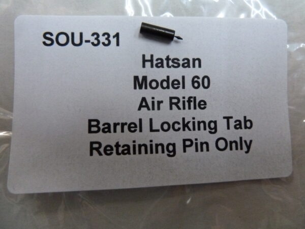 Hatsan Model 60 barrel locking tab retaining pin