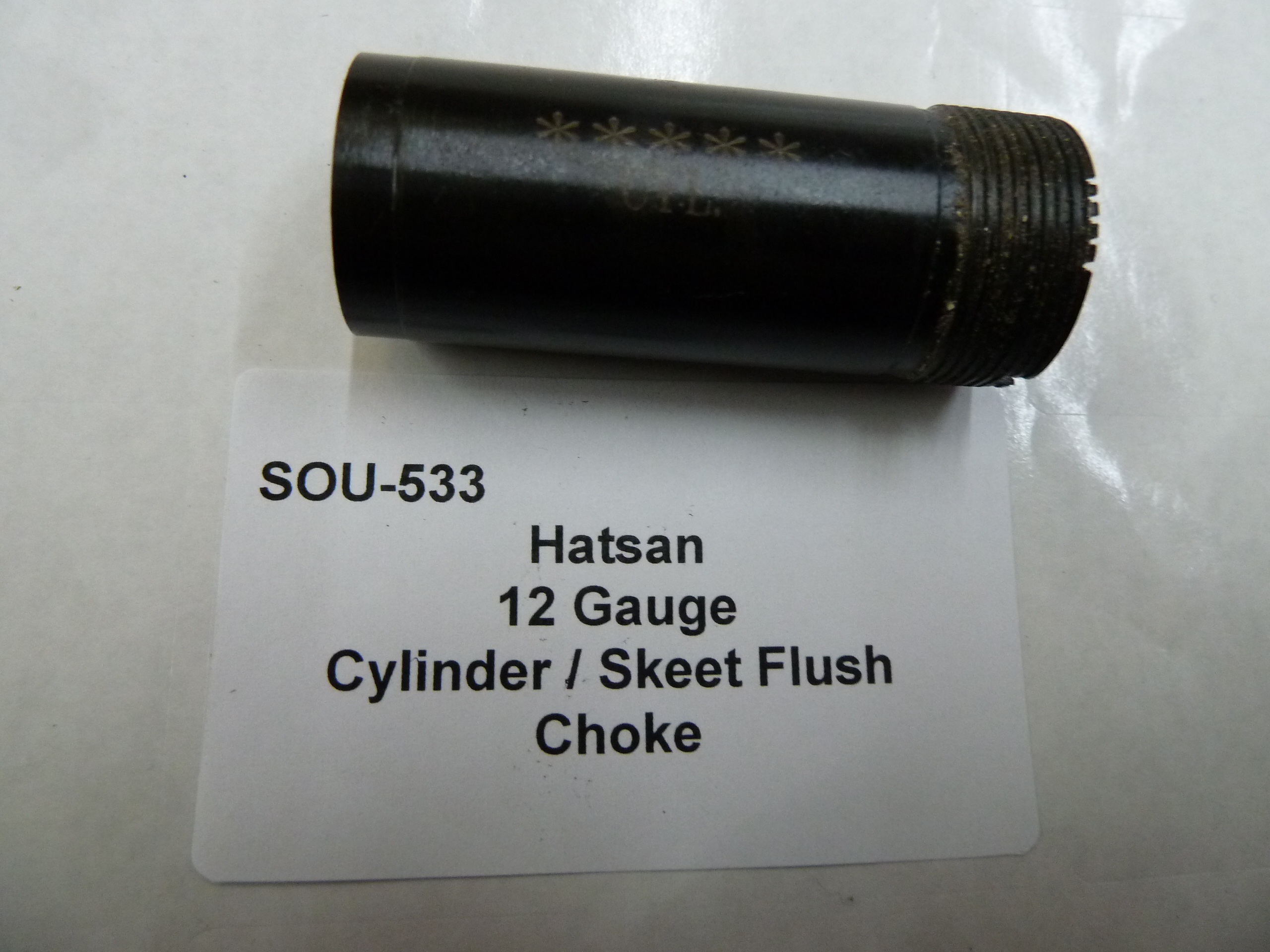 Hatsan 12 gauge choke Cylinder Flush