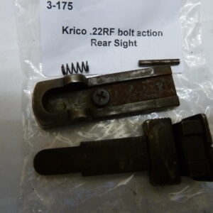 Krico bolt action rear sight