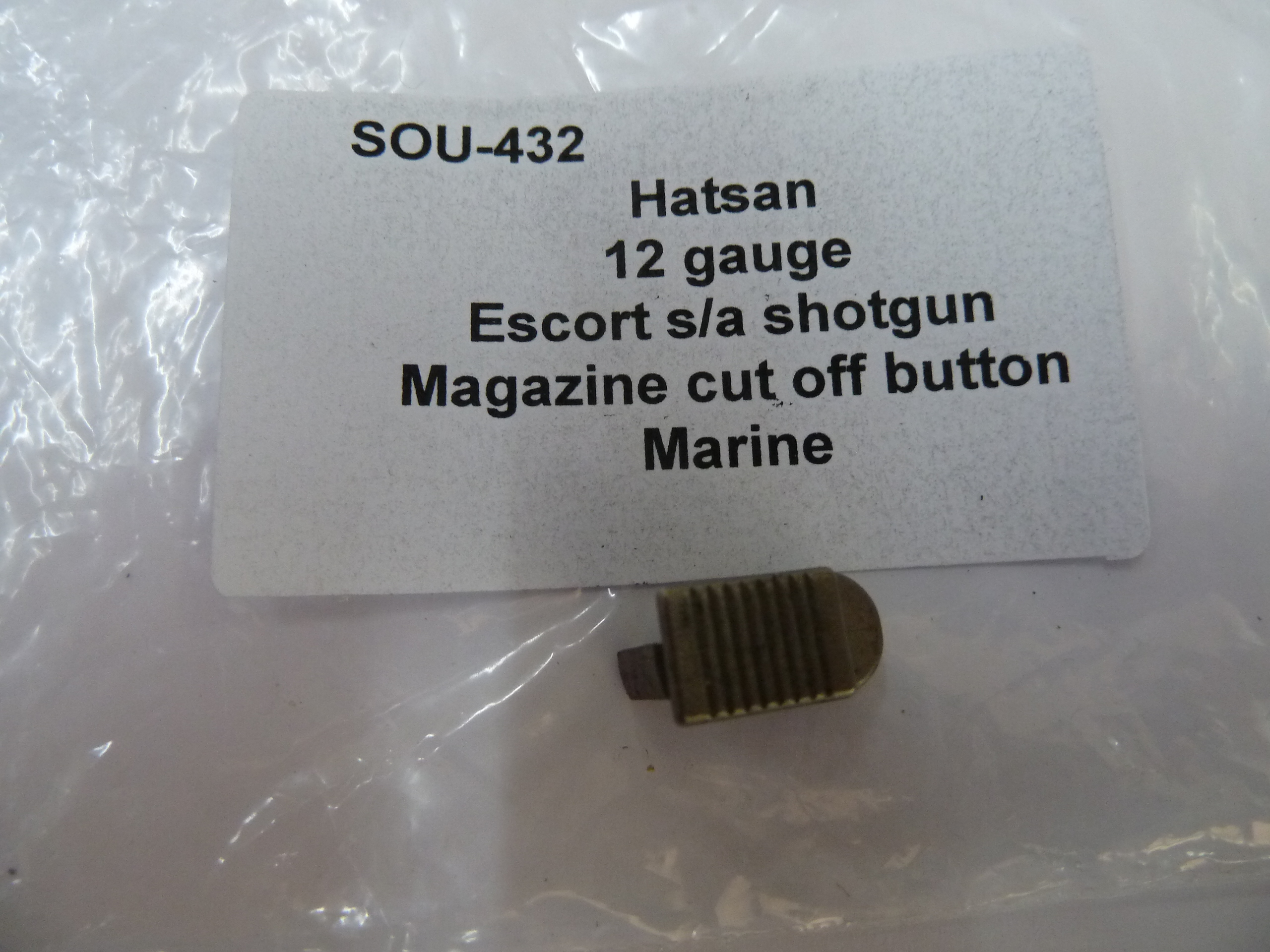 SOU-432 Hatsan 12 Gauge sa shotgun magazine cut off button marine (2)