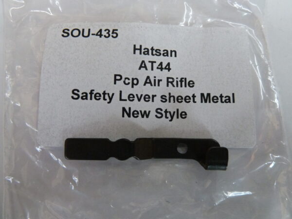 SOU-435 Hatsan AT44 pcp Air Rifle safety lever sheet metal new style (1) Hatsan AT44 safety lever