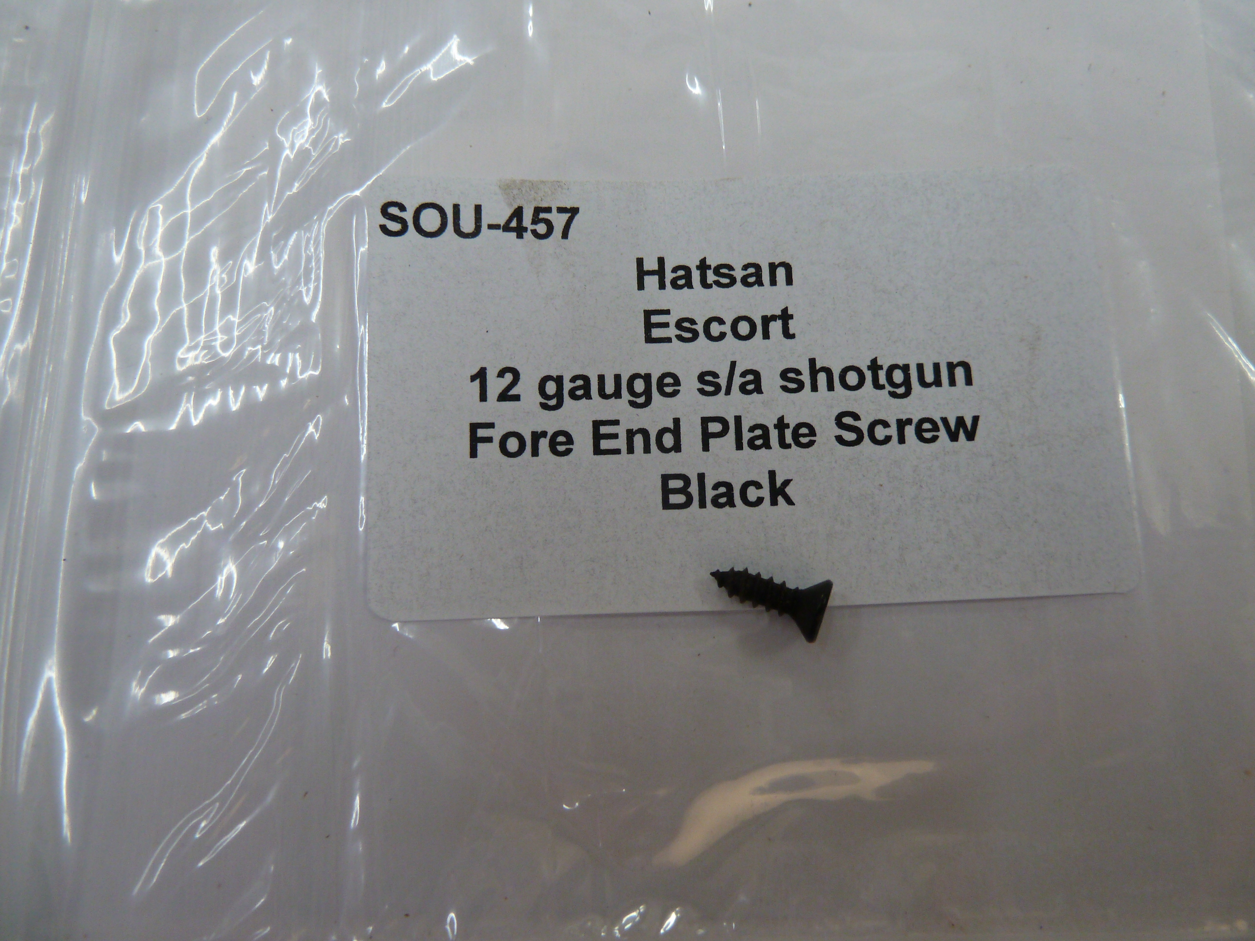 Hatsan Escort 12 gauge forend plate screw