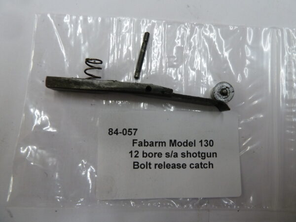 Fabarm Model 130 bolt release catch