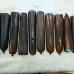 Mixed side by side shotgun forends