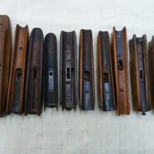 Mixed 12 gauge single barrel shotgun forends