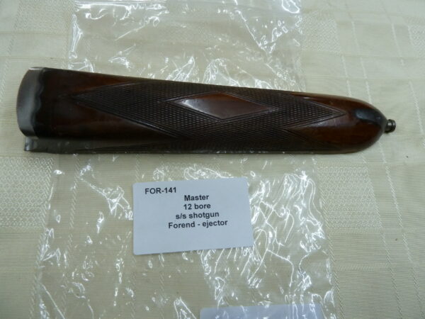 Master 12 bore side by side shotgun forend