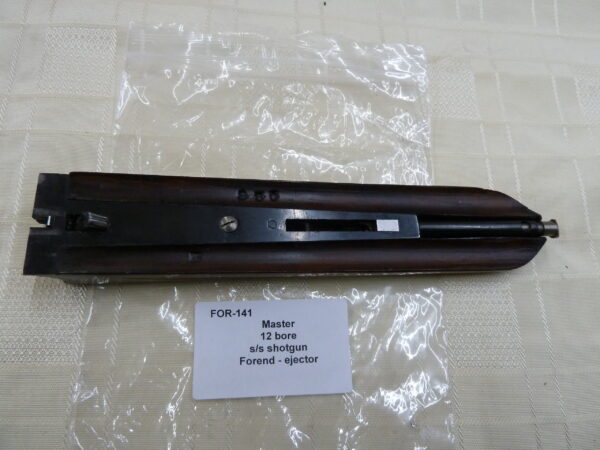 Master 12 bore side by side shotgun forend