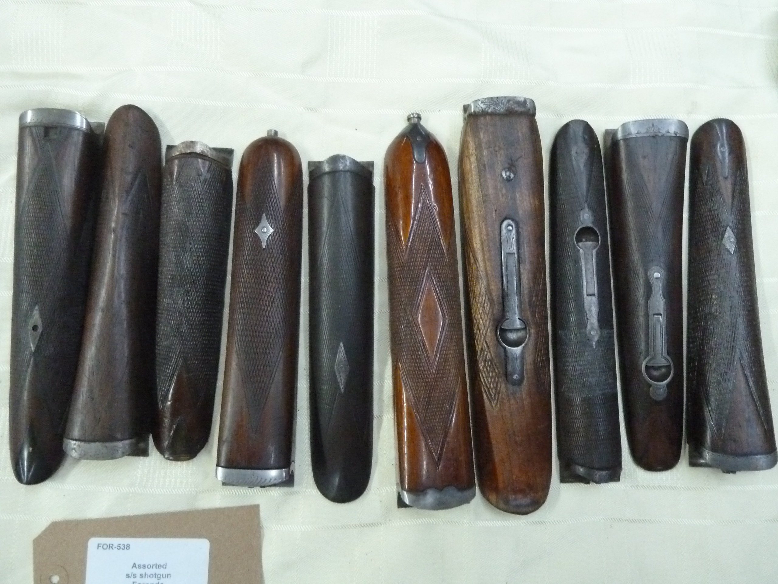 12 bore shotgun side by side forends