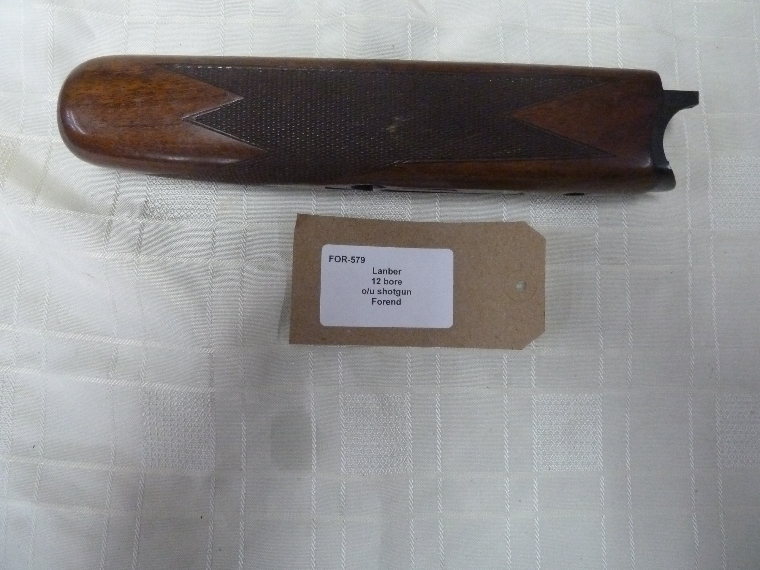 Lanber 12 bore over and under shotgun forend