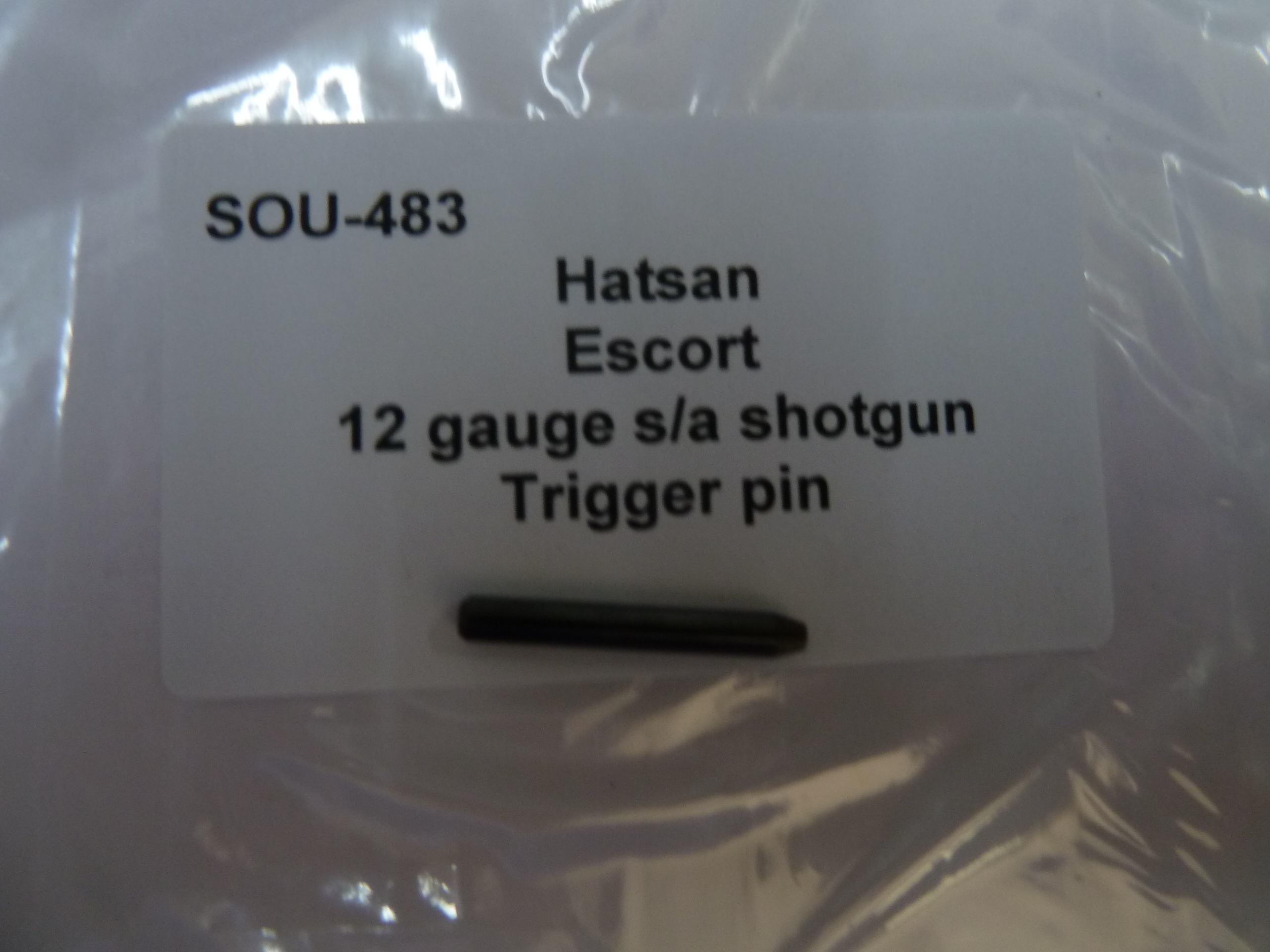 Hatsan Escort 12 gauge trigger pin