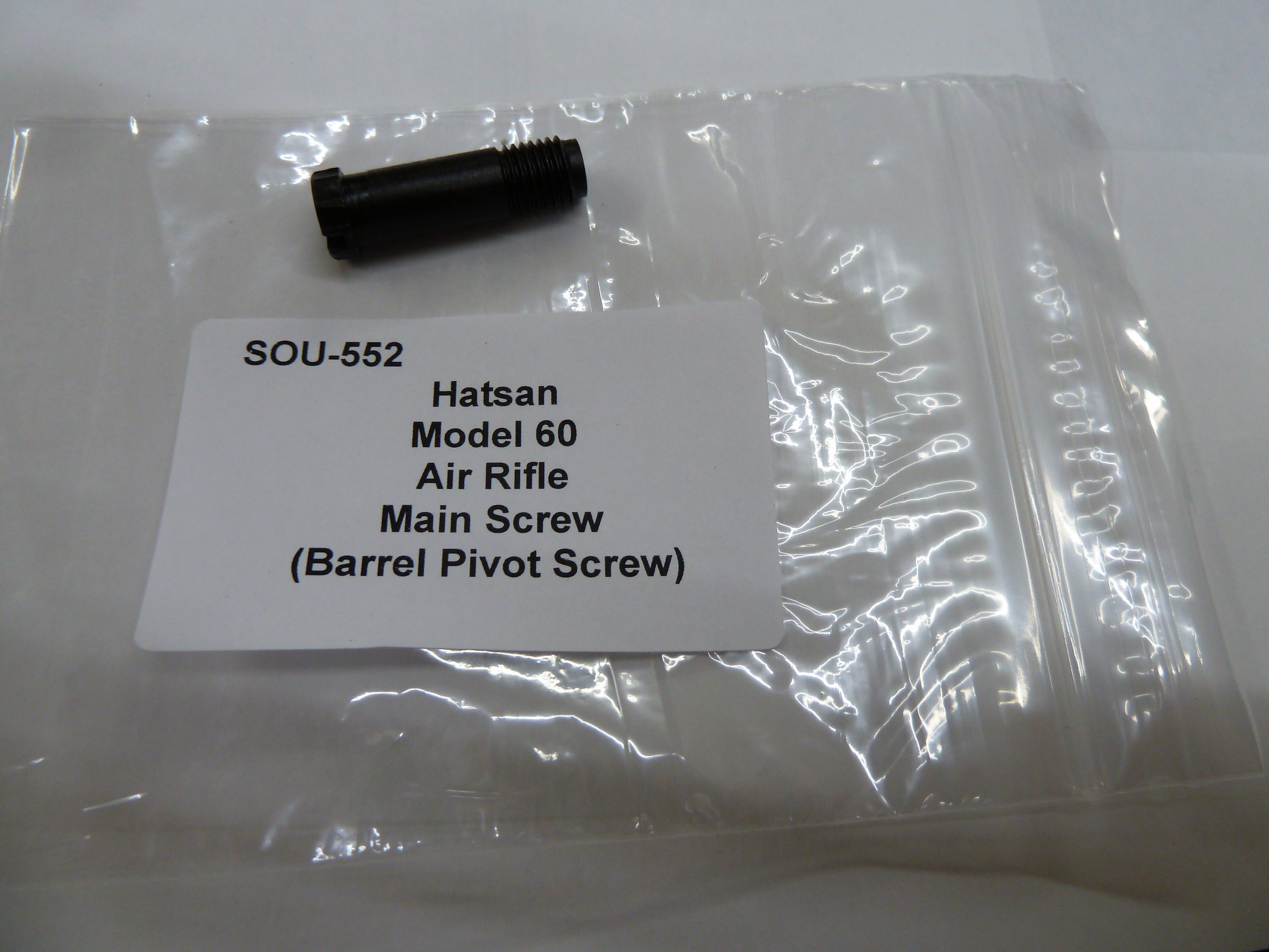 SOU-552 Hatsan model 60 air rifle main screw