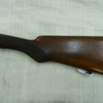 French 12 bore side by side shotgun stock