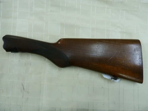 French 12 bore side by side shotgun stock