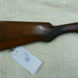 French 12 bore side by side shotgun stock