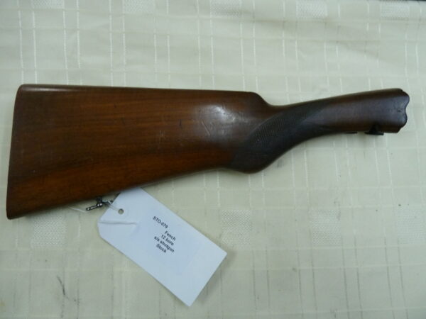 French 12 bore side by side shotgun stock