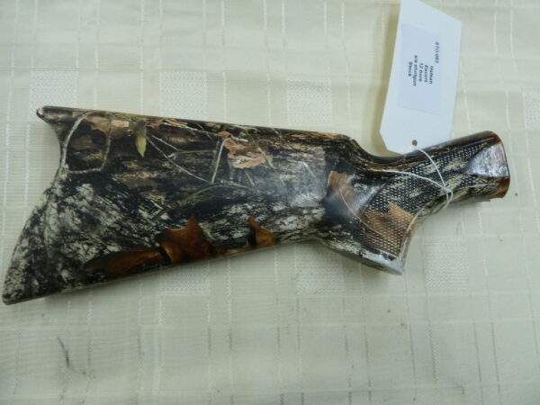 Hatsan Escort semi auto shotgun Camo Trio stock