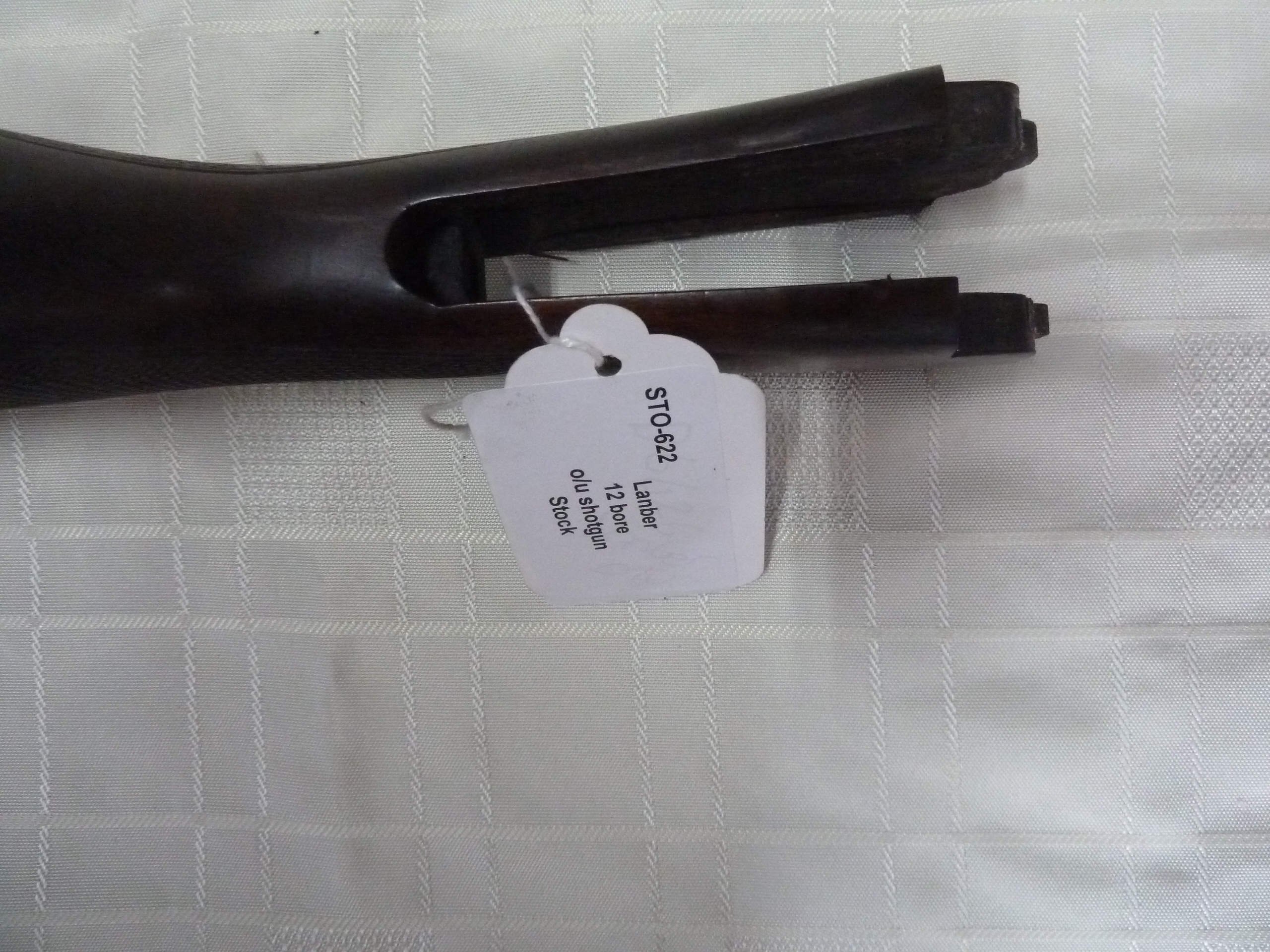Lanber over and under shotgun stock