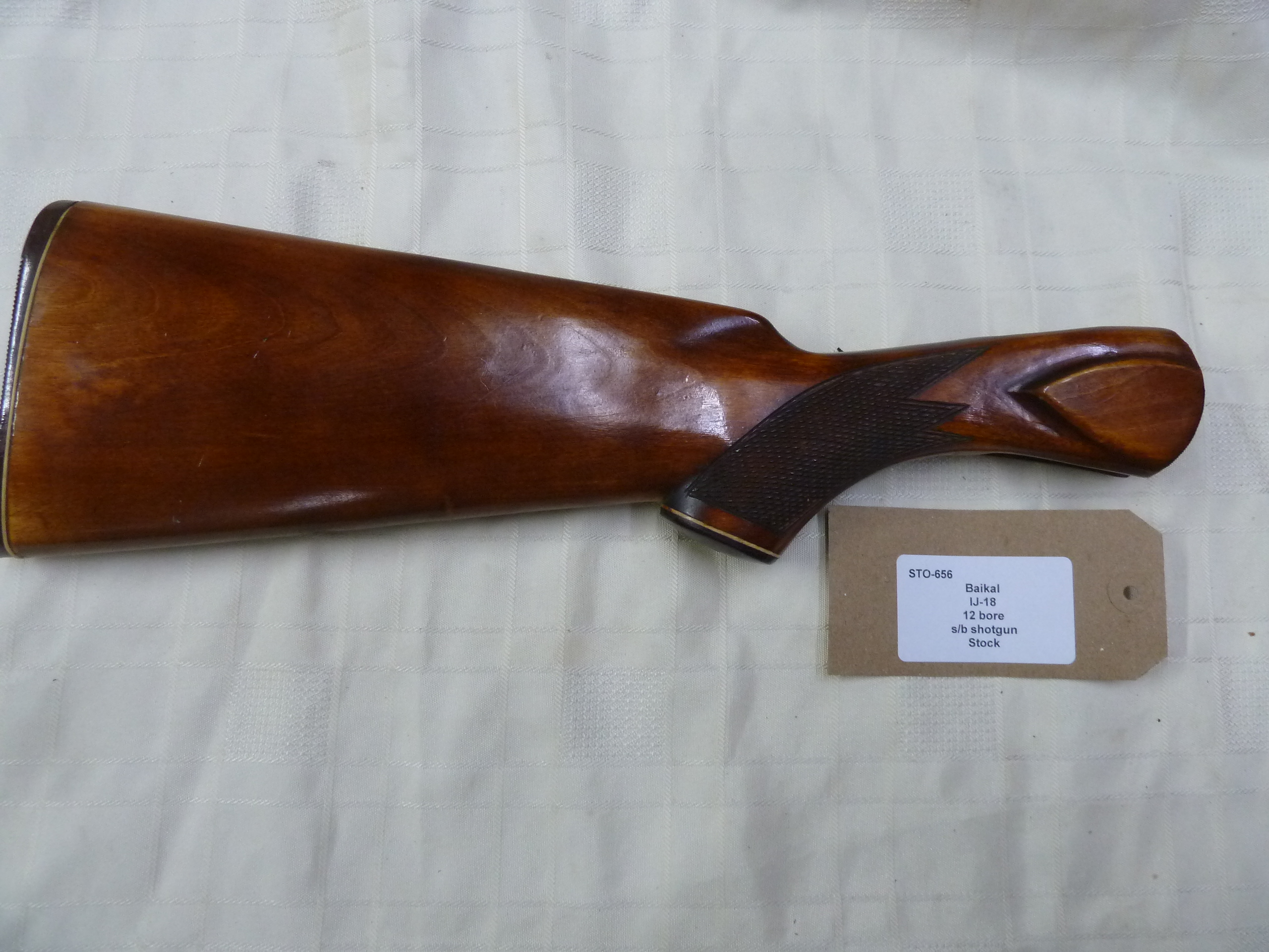 Baikal 12 gauge single barrel stock