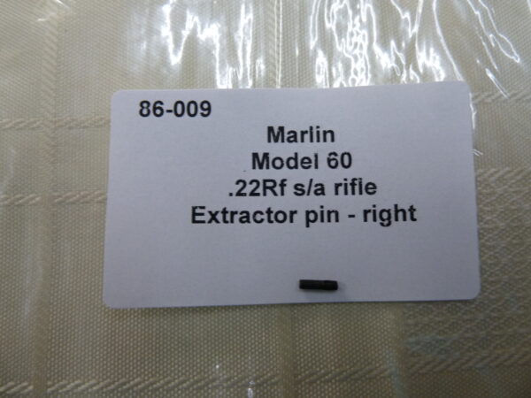 Marlin extractor pin right hand