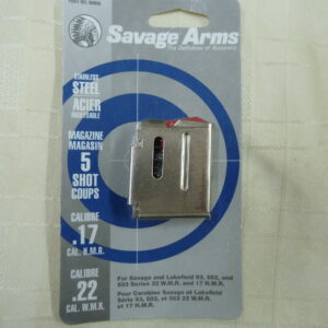 Savage Arms .17hmr and .22wmr magazine 5 shot