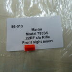 Marlin front sight insert