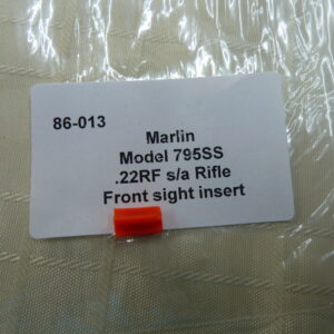 Marlin front sight insert