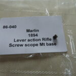 Marlin 1894 screw scope mount base plated