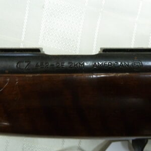 CZ .22RF bolt action rifle