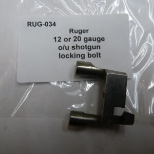 Ruger shotgun locking bolt