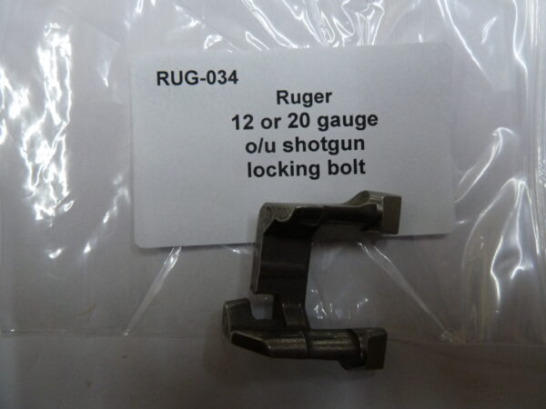Ruger shotgun locking bolt