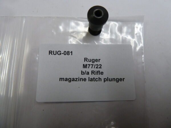 Ruger 77/22 magazine latch plunger