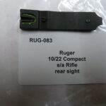 Ruger 10/22 semi auto rear sight